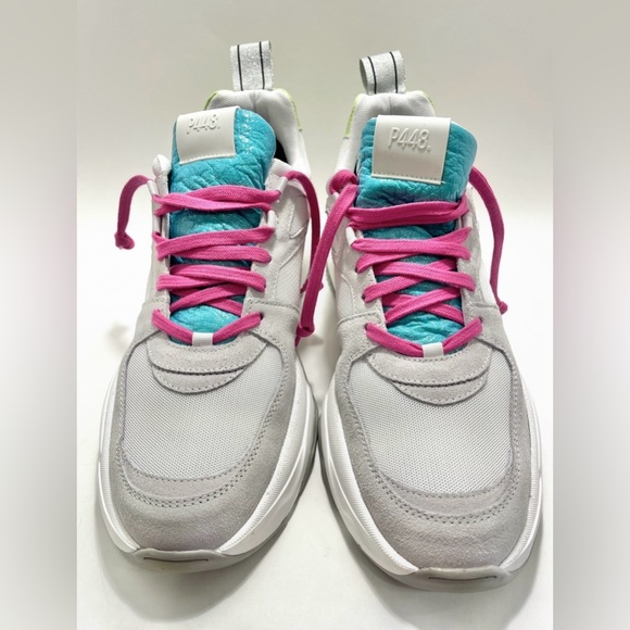 NWOT P448 Women's Luke Sneakers Shabby Nib Size 43 EU (12.5-13 US) - Picture 2 of 11